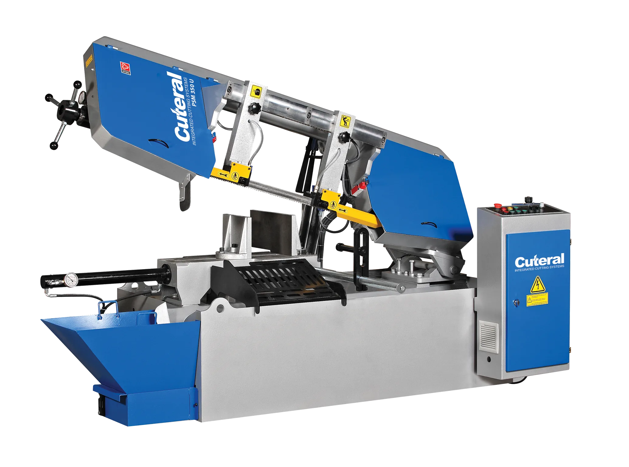 Cuteral PSM 350 U Yarı Otomatik Şerit Testere