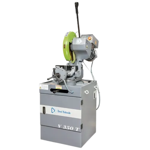 İleri Teknik V 350T Mengene Otomatik Daire Testere Makinesi