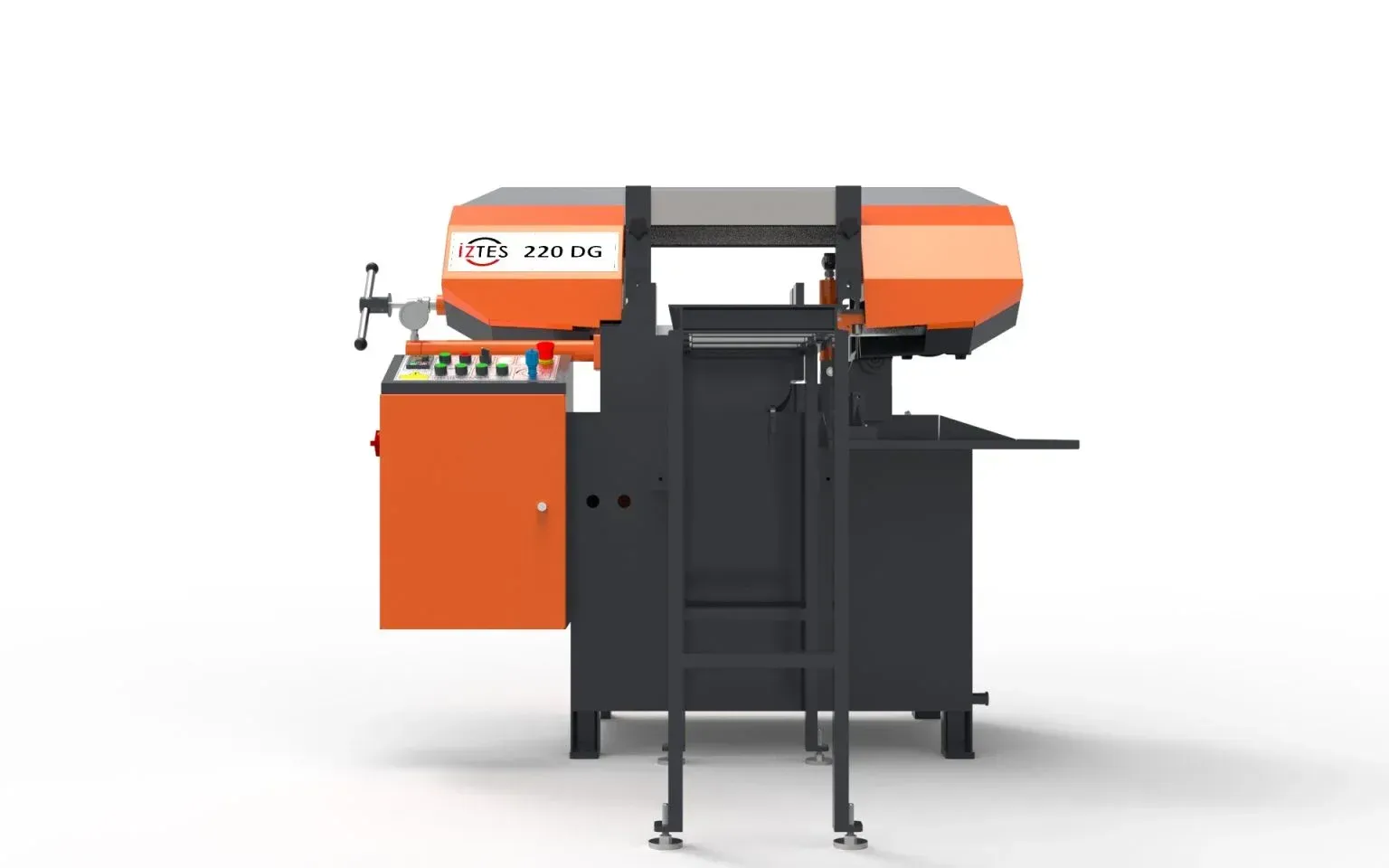 İztes İztes 220 Açılı Yarı Otomatik Şerit Testere - Şerit Testere Ürünler görsel 5