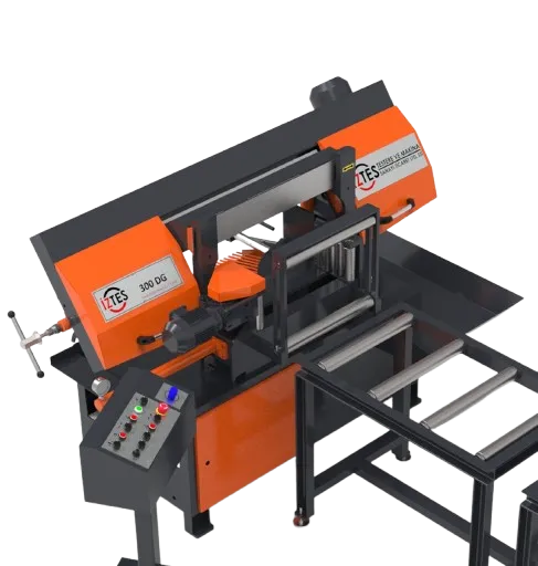 İztes 300 Açılı Dayamalı Otomatik Şerit Testere