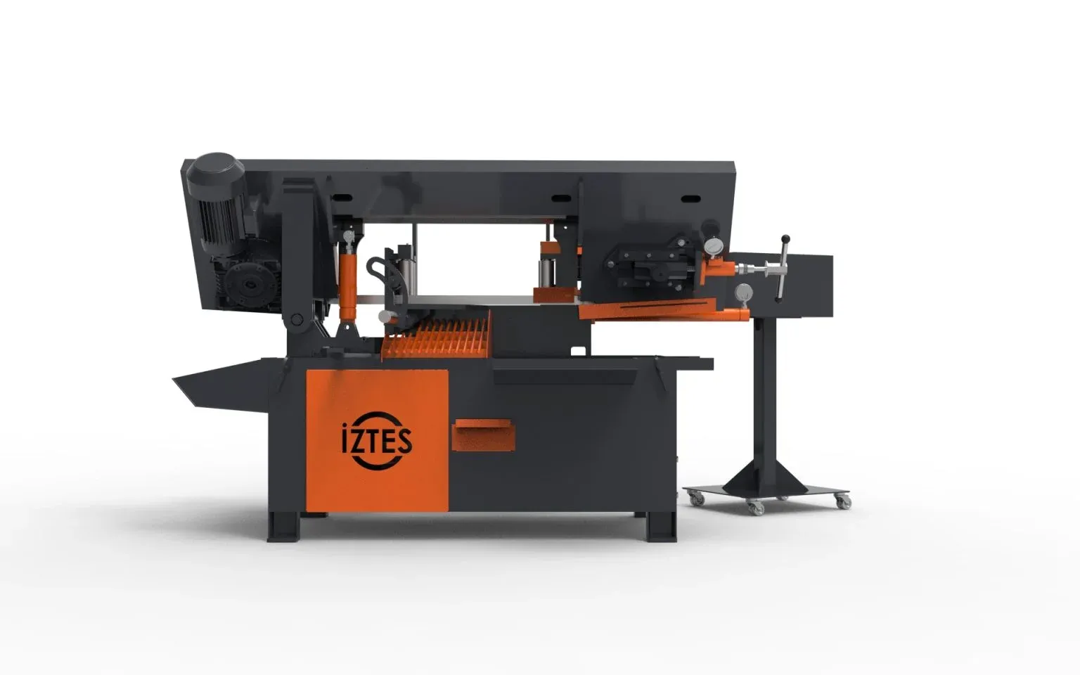 İztes İztes 300 Açılı Dayamalı Otomatik Şerit Testere - Şerit Testere Ürünler görsel 5