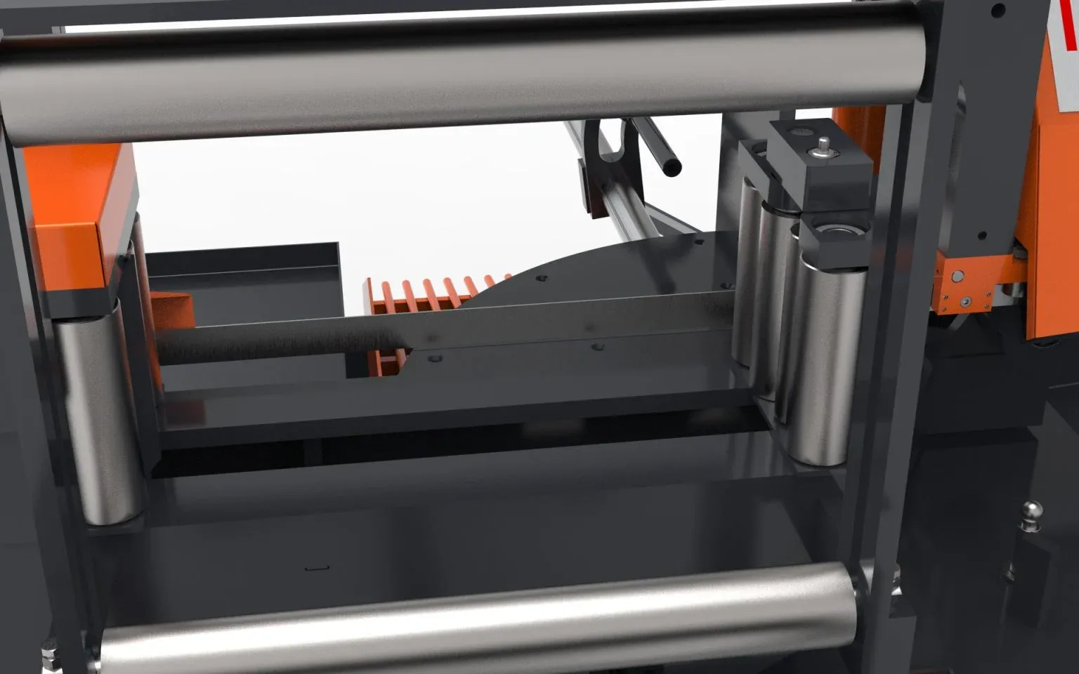 İztes İztes 300 Açılı Dayamalı Otomatik Şerit Testere - Şerit Testere Ürünler görsel 6