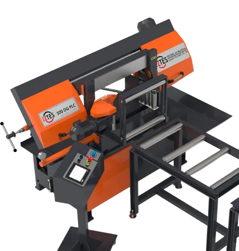 İztes 300 Açılı Tam Otomatik PLC Şerit Testere