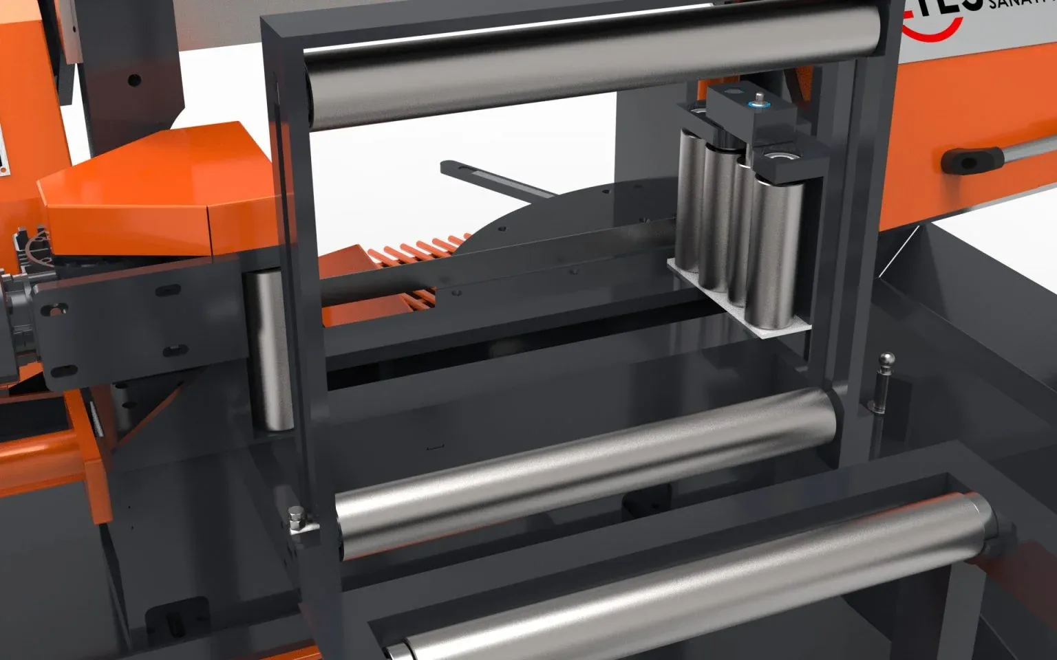 İztes İztes 300 Açılı Tam Otomatik PLC Şerit Testere - Şerit Testere Ürünler görsel 6