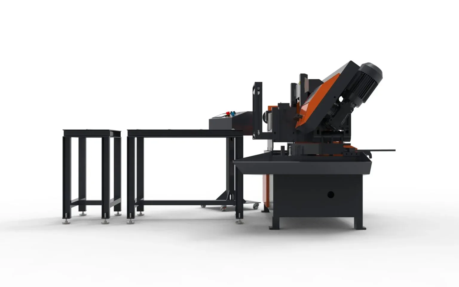 İztes İztes 300 Açılı Tam Otomatik PLC Şerit Testere - Şerit Testere Ürünler görsel 7