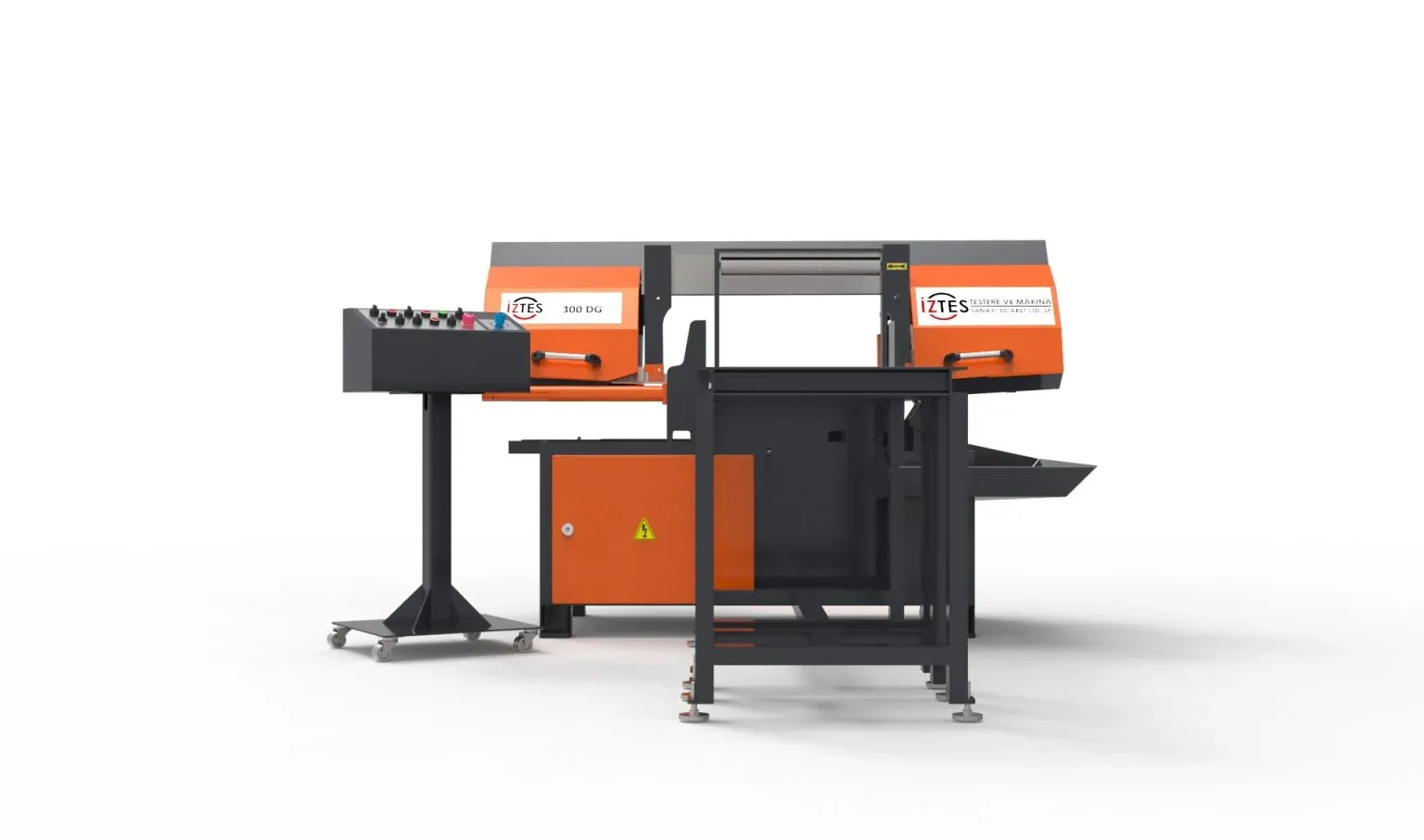 İztes İztes 300 Angular Semi-Automatic Band Saw - Band Saw Products görsel 2