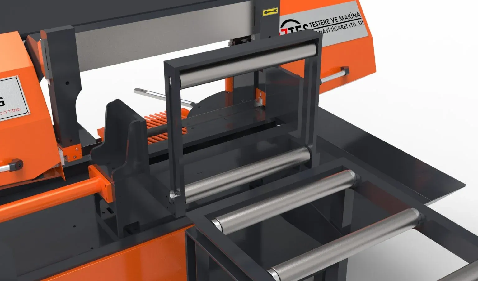 İztes İztes 300 Angular Semi-Automatic Band Saw - Band Saw Products görsel 4