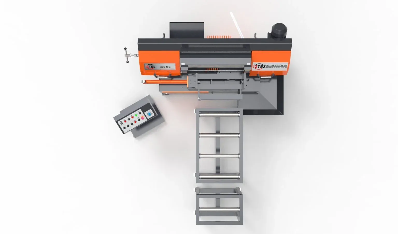 İztes İztes 300 Angular Semi-Automatic Band Saw - Band Saw Products görsel 8