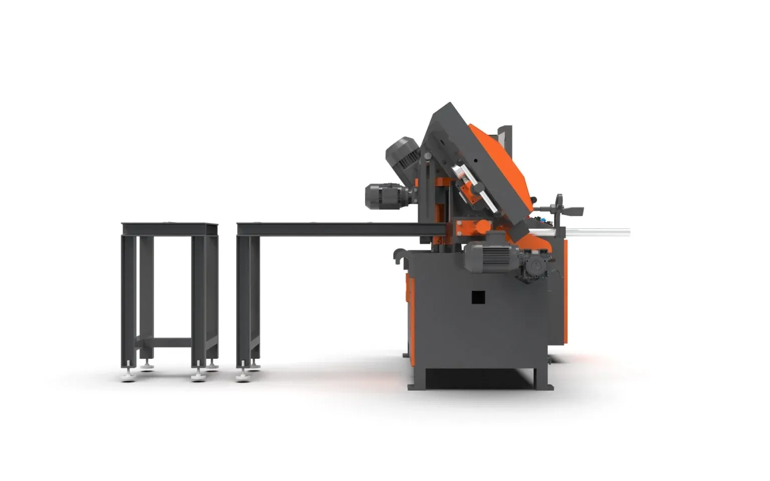 İztes İztes 300 Dayamalı Otomatik Şerit Testere - Şerit Testere Ürünler görsel 4