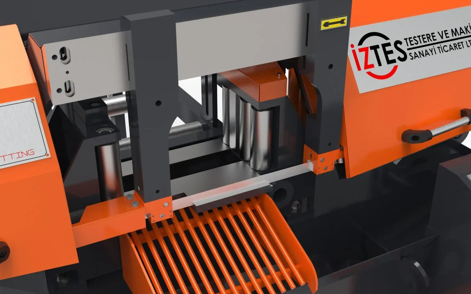 İztes İztes 300 Tam Otomatik PLC Şerit Testere - Şerit Testere Ürünler görsel 3