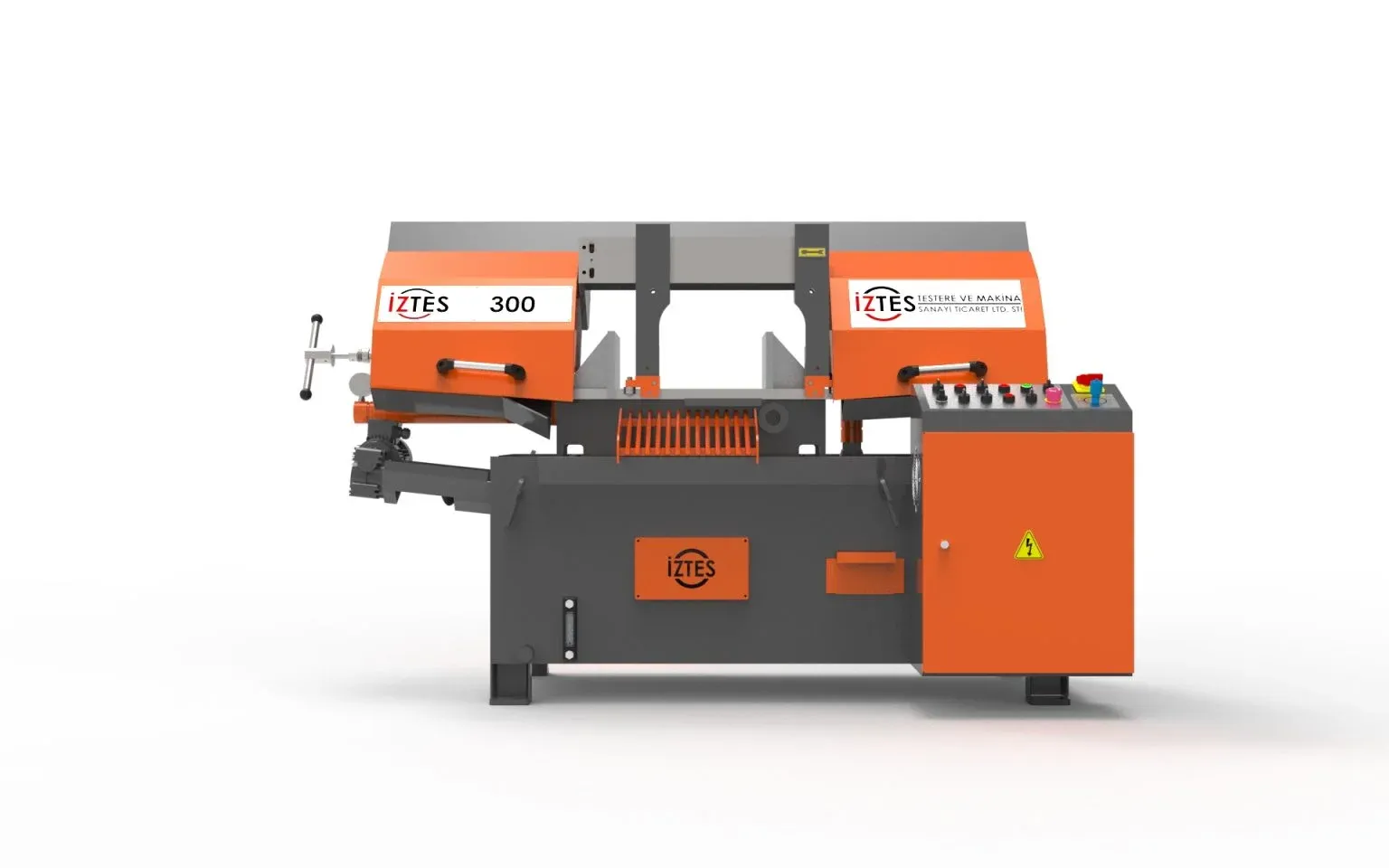 İztes İztes 300 Yarı Otomatik Şerit Testere - Şerit Testere Ürünler görsel 4