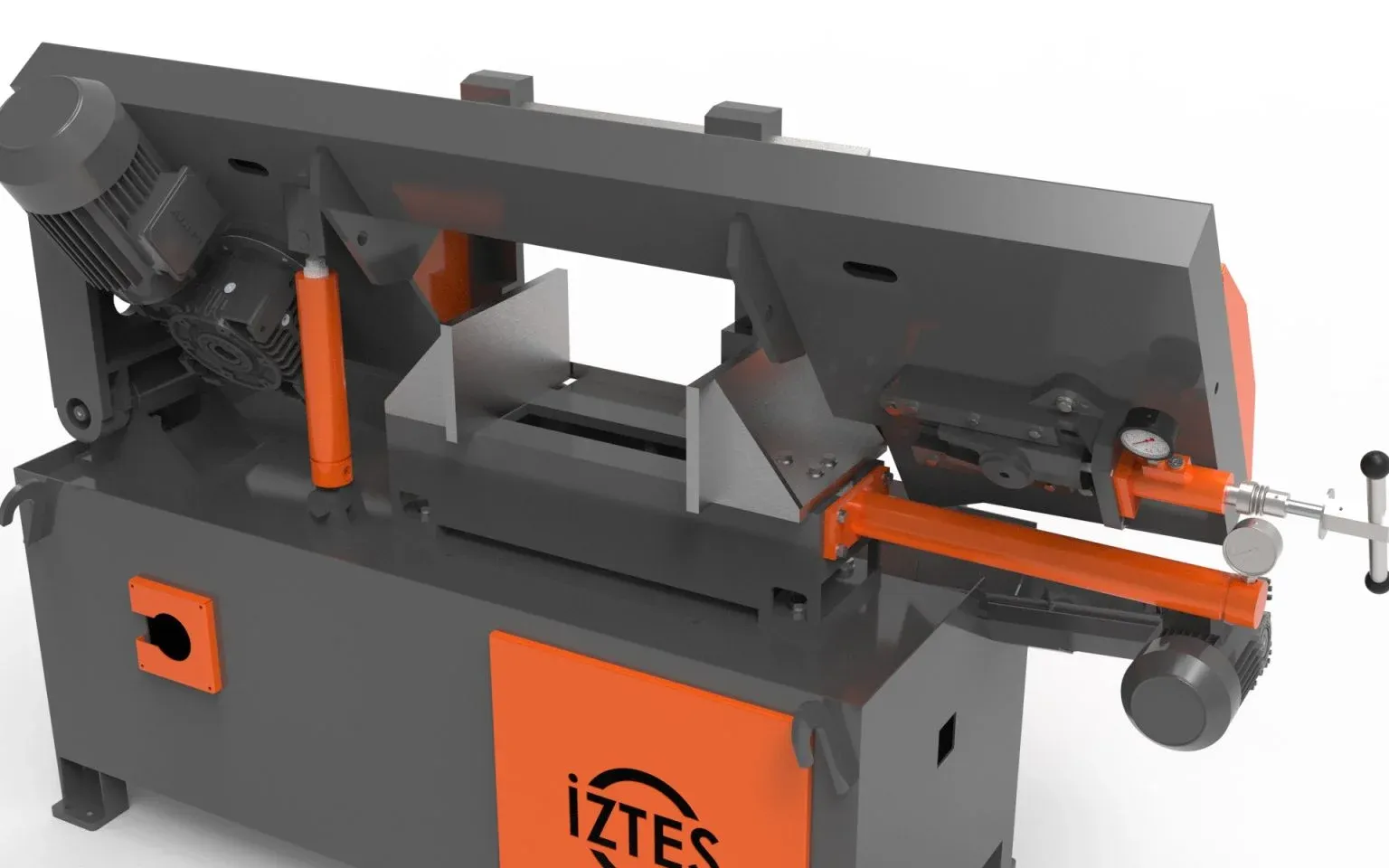 İztes İztes 300 Yarı Otomatik Şerit Testere - Şerit Testere Ürünler görsel 5