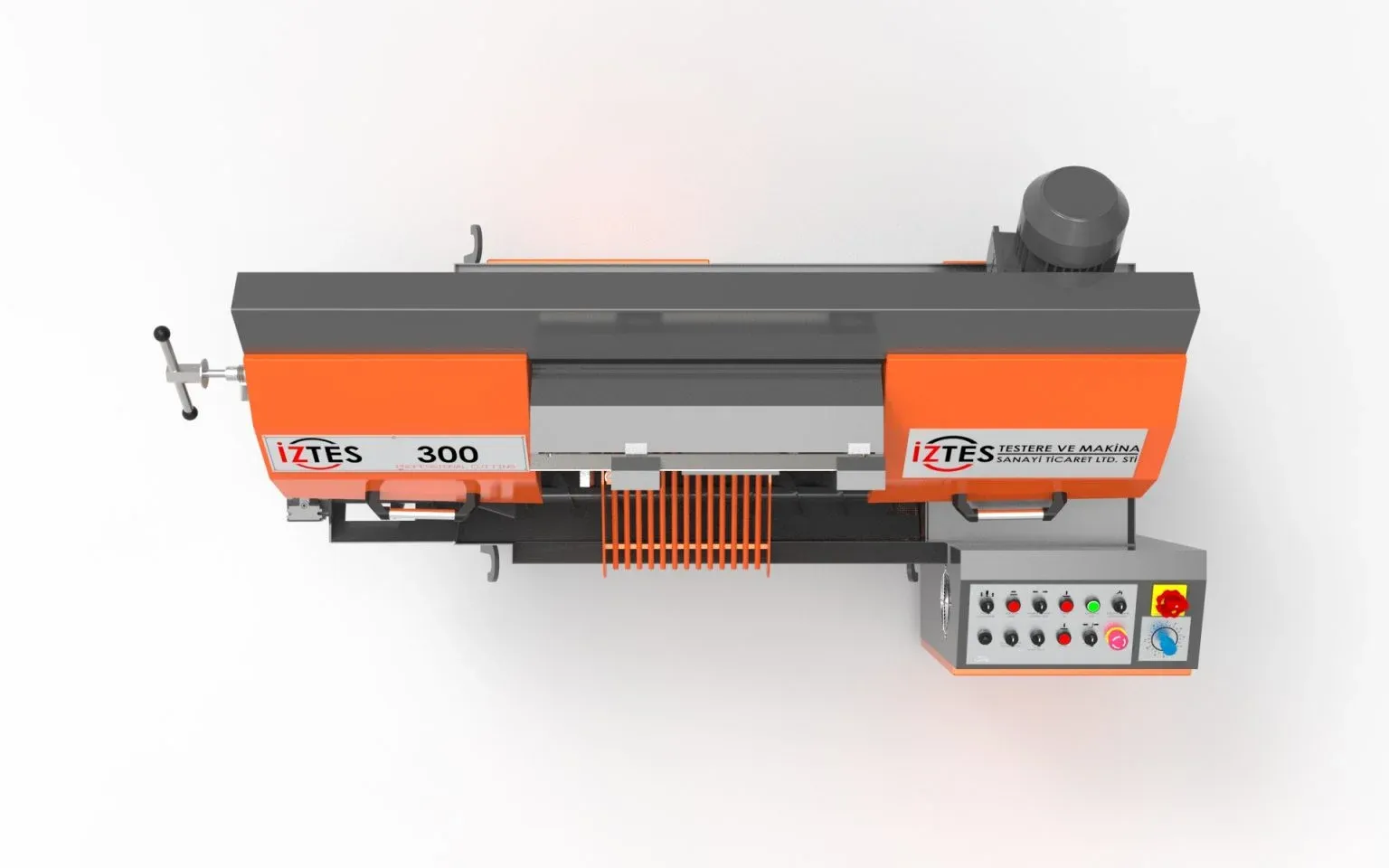 İztes İztes 300 Yarı Otomatik Şerit Testere - Şerit Testere Ürünler görsel 7