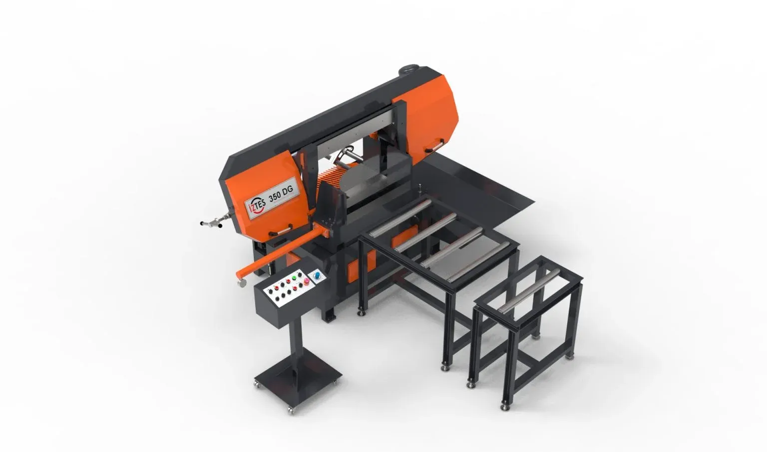 İztes İztes 350 Açılı Yarı Otomatik Şerit Testere - Şerit Testere Ürünler görsel 2