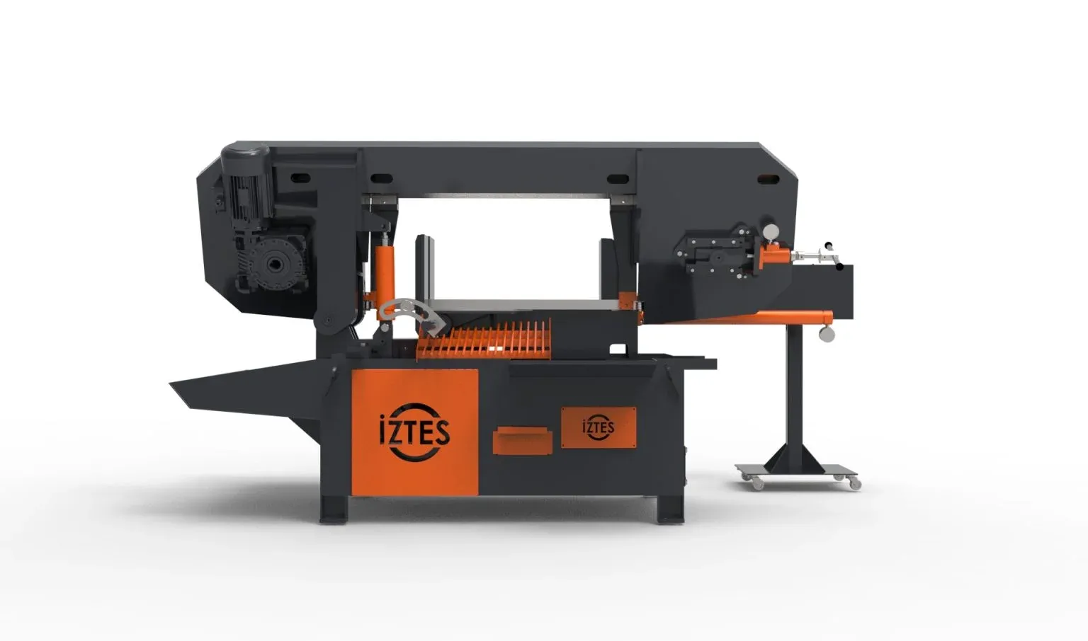 İztes İztes 350 Açılı Yarı Otomatik Şerit Testere - Şerit Testere Ürünler görsel 4