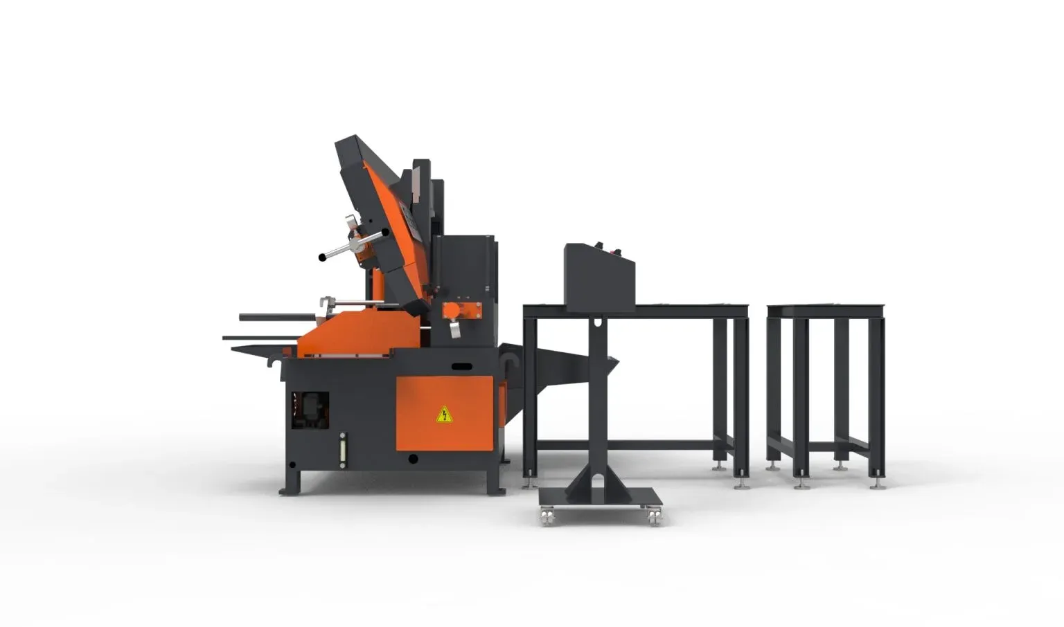 İztes İztes 350 Açılı Yarı Otomatik Şerit Testere - Şerit Testere Ürünler görsel 7