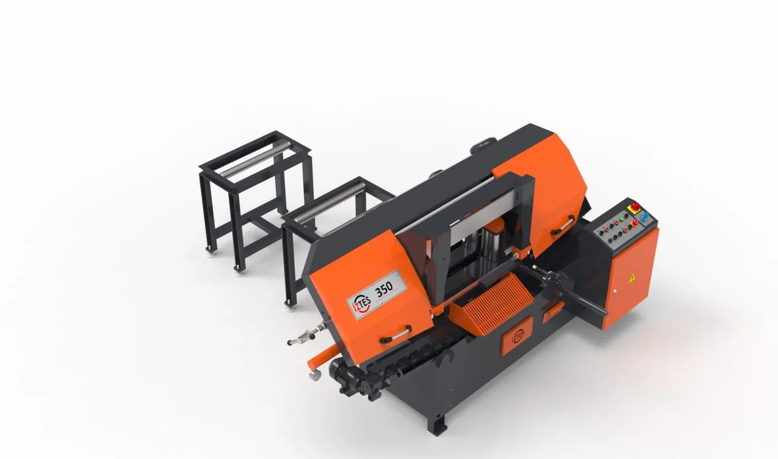 İztes İztes 350 Dayamalı Otomatik Şerit Testere - Şerit Testere Ürünler görsel 2