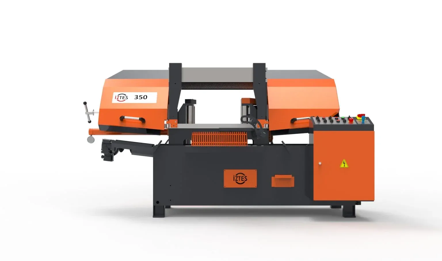 İztes İztes 350 Dayamalı Otomatik Şerit Testere - Şerit Testere Ürünler görsel 3