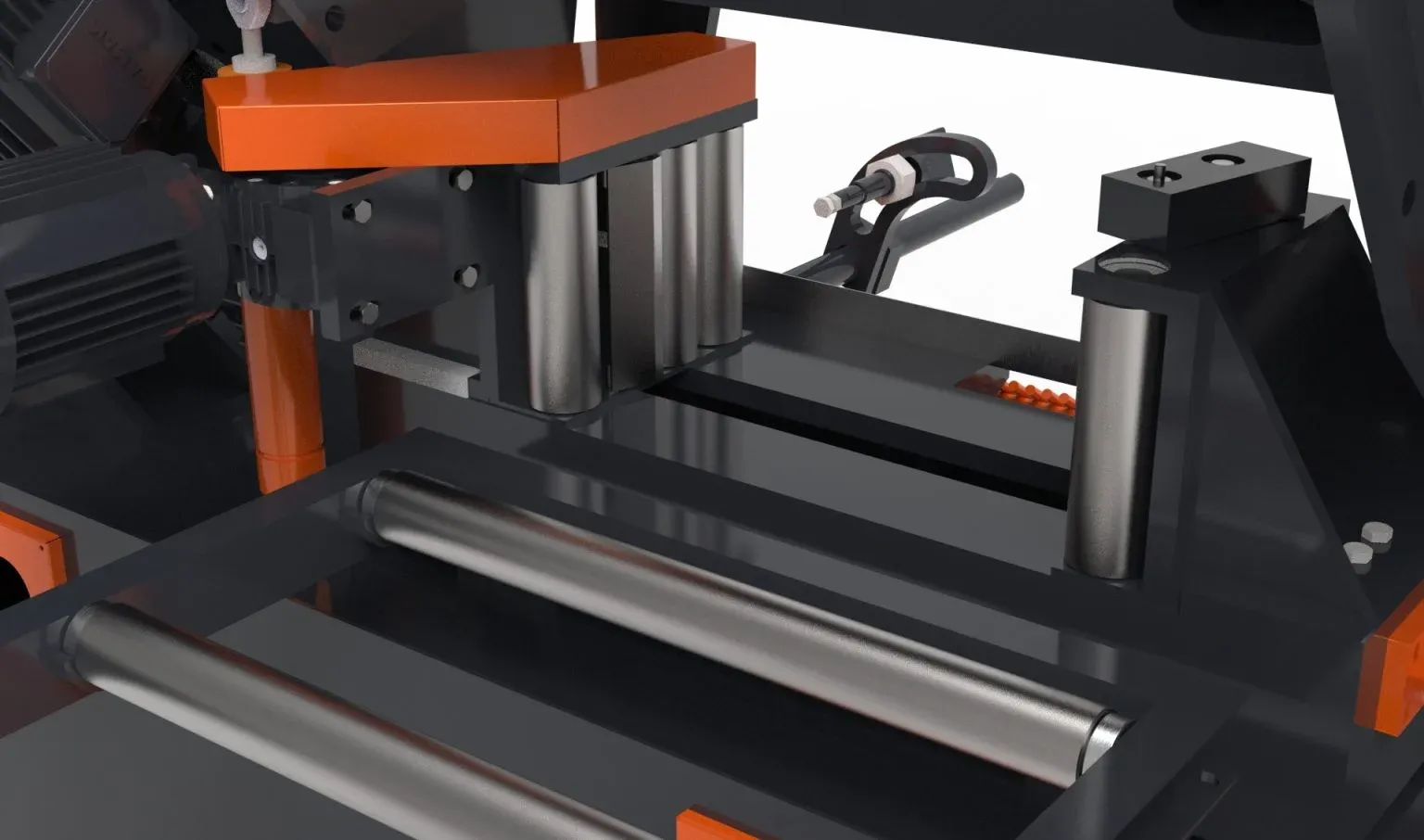 İztes İztes 350 Dayamalı Otomatik Şerit Testere - Şerit Testere Ürünler görsel 5