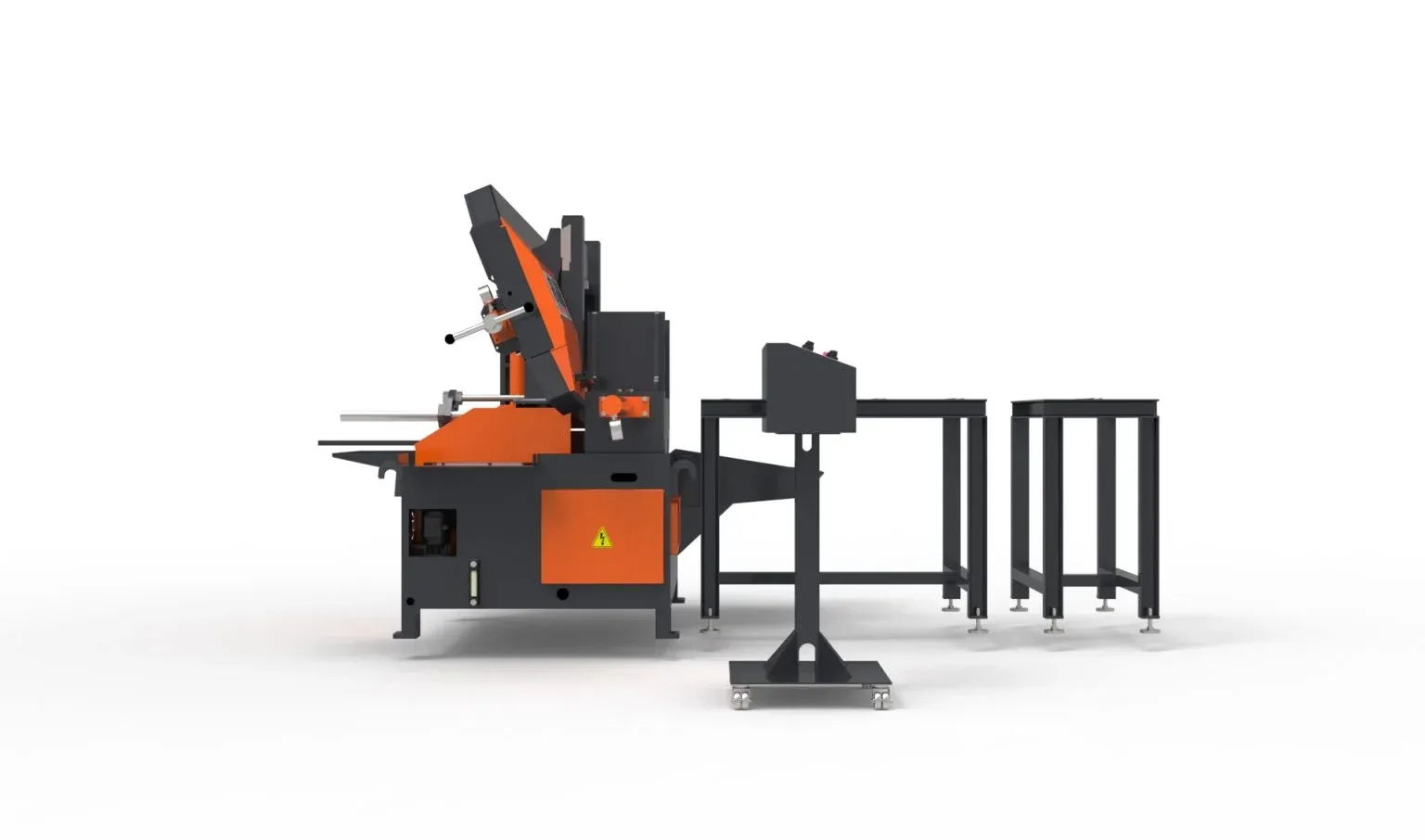 İztes İztes 450 Açılı Yarı Otomatik Şerit Testere - Şerit Testere Ürünler görsel 6