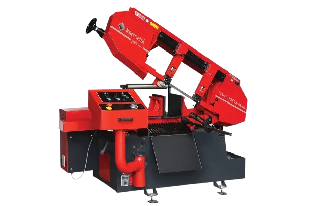 Karmetal KSA 350x450 Yarı Otomatik Şerit Testere