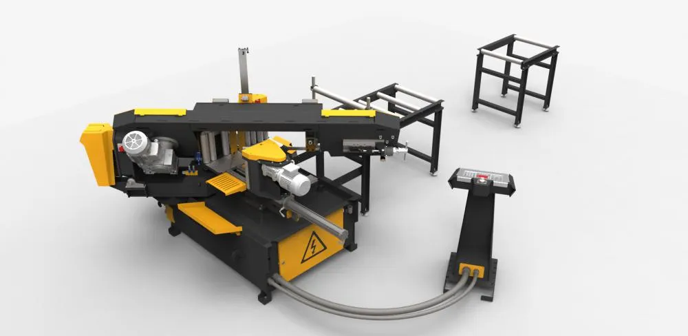 Kesmak Kesmak KME 2DG 350 Çift Açılı PLC Elektronik Kontrollü Şerit Testere - Şerit Testere Ürünler görsel 3