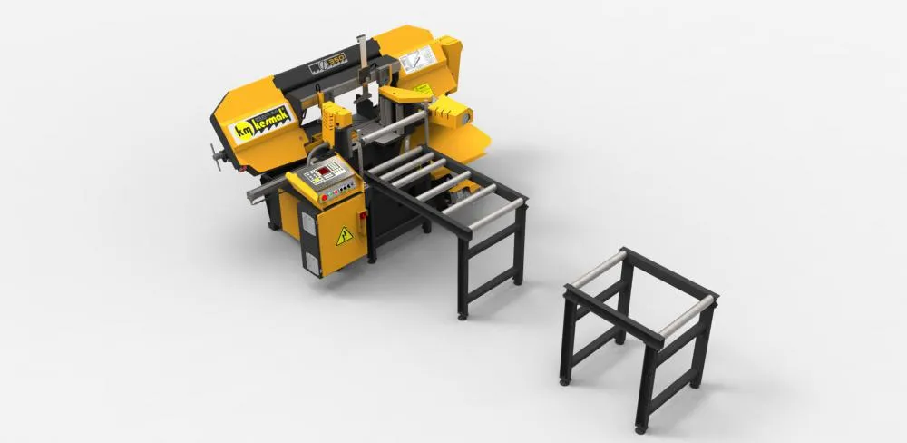 Kesmak Kesmak KME DG 350 Açılı PLC Elektronik Kontrollü Şerit Testere - Şerit Testere Ürünler görsel 3