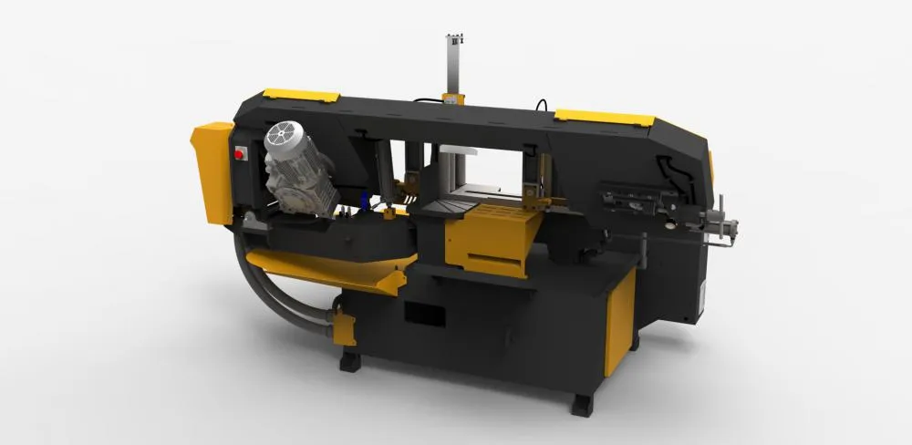Kesmak Kesmak KME DG 350 Açılı PLC Elektronik Kontrollü Şerit Testere - Şerit Testere Ürünler görsel 5