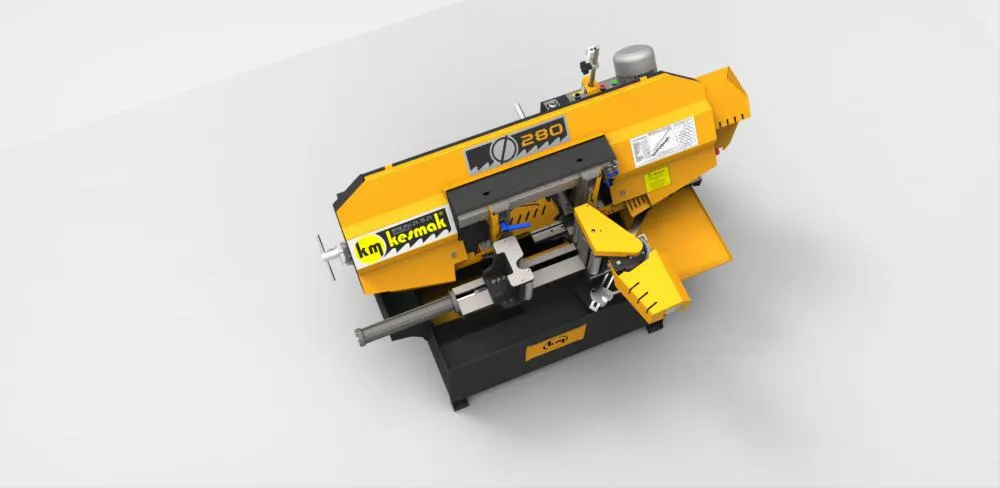 Kesmak Kesmak KMO DG 280 Açılı Tam Otomatik Şerit Testere - Şerit Testere Ürünler görsel 3