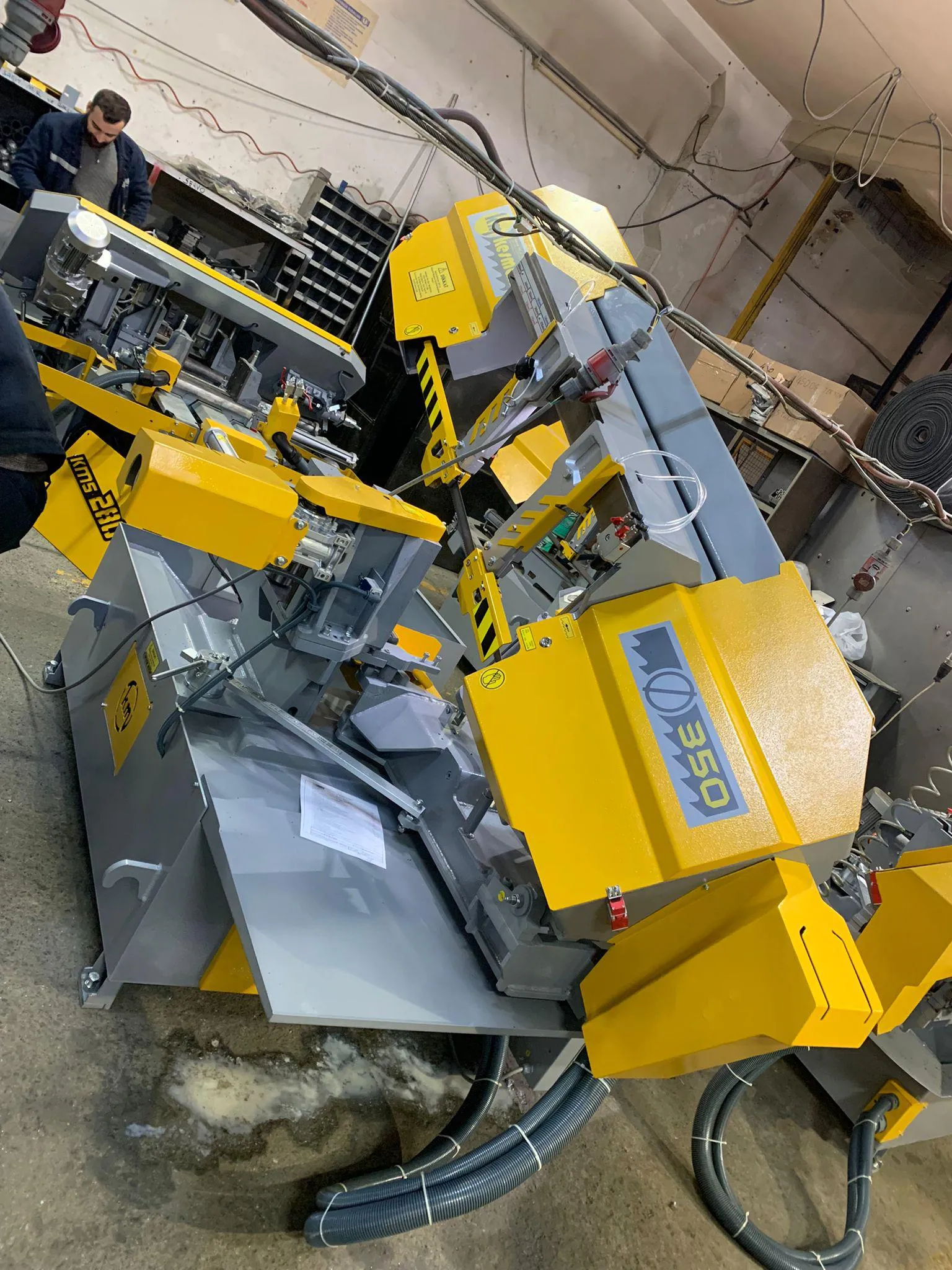 Kesmak Kesmak KMO DG 350 Açılı Tam Otomatik Şerit Testere - Şerit Testere Ürünler görsel 5