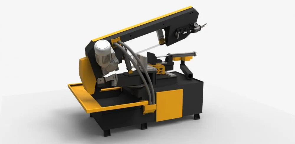 Kesmak Kesmak KMY 2DG 280 Çift Açılı Yarı Otomatik Şerit Testere - Şerit Testere Ürünler görsel 3