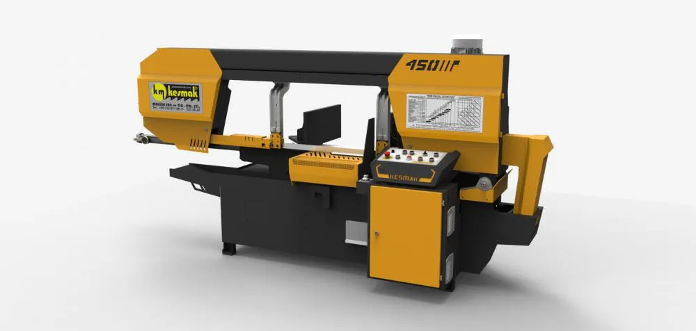 Kesmak Kesmak KMY 450 Yarı Otomatik Şerit Testere - Şerit Testere Ürünler görsel 2