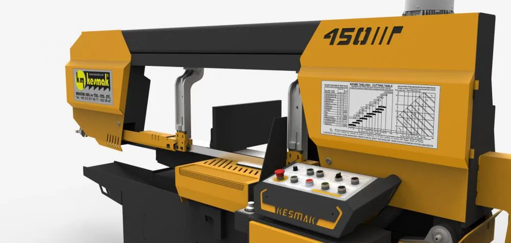 Kesmak Kesmak KMY 450 Yarı Otomatik Şerit Testere - Şerit Testere Ürünler görsel 4