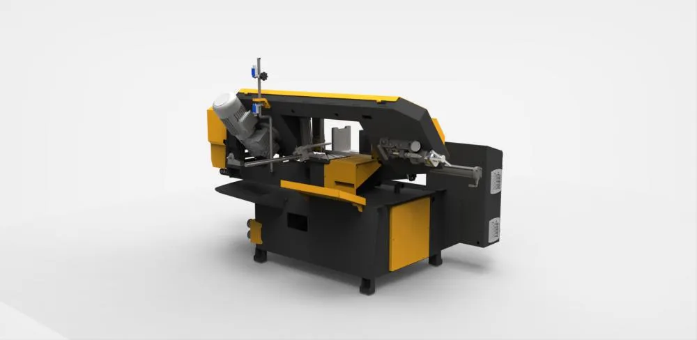 Kesmak Kesmak KMY DG 280 Açılı Yarı Otomatik Şerit Testere - Şerit Testere Ürünler görsel 5