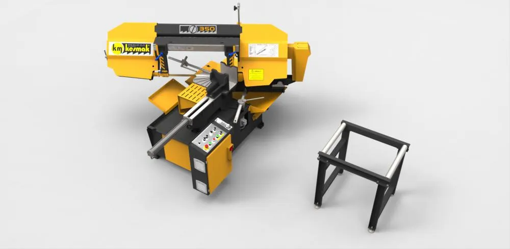 Kesmak Kesmak KMY DG 350 Angled Semi-Automatic Band Saw - Band Saw Products görsel 4