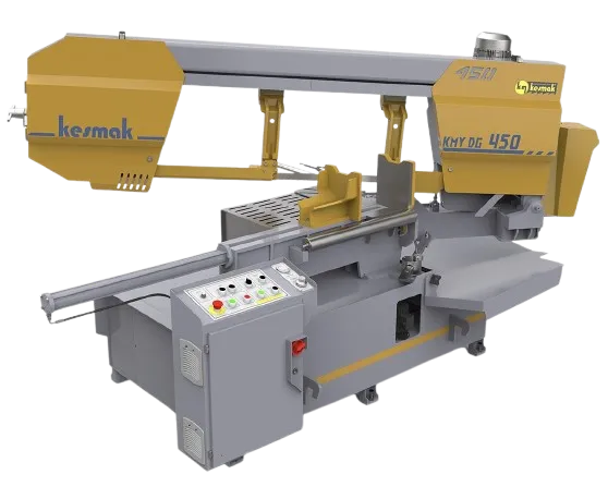 Kesmak KMY DG 400 Açılı Yarı Otomatik Şerit Testere