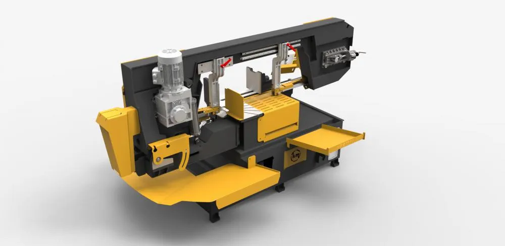 Kesmak Kesmak KMY DG 450 Açılı Yarı Otomatik Şerit Testere - Şerit Testere Ürünler görsel 3